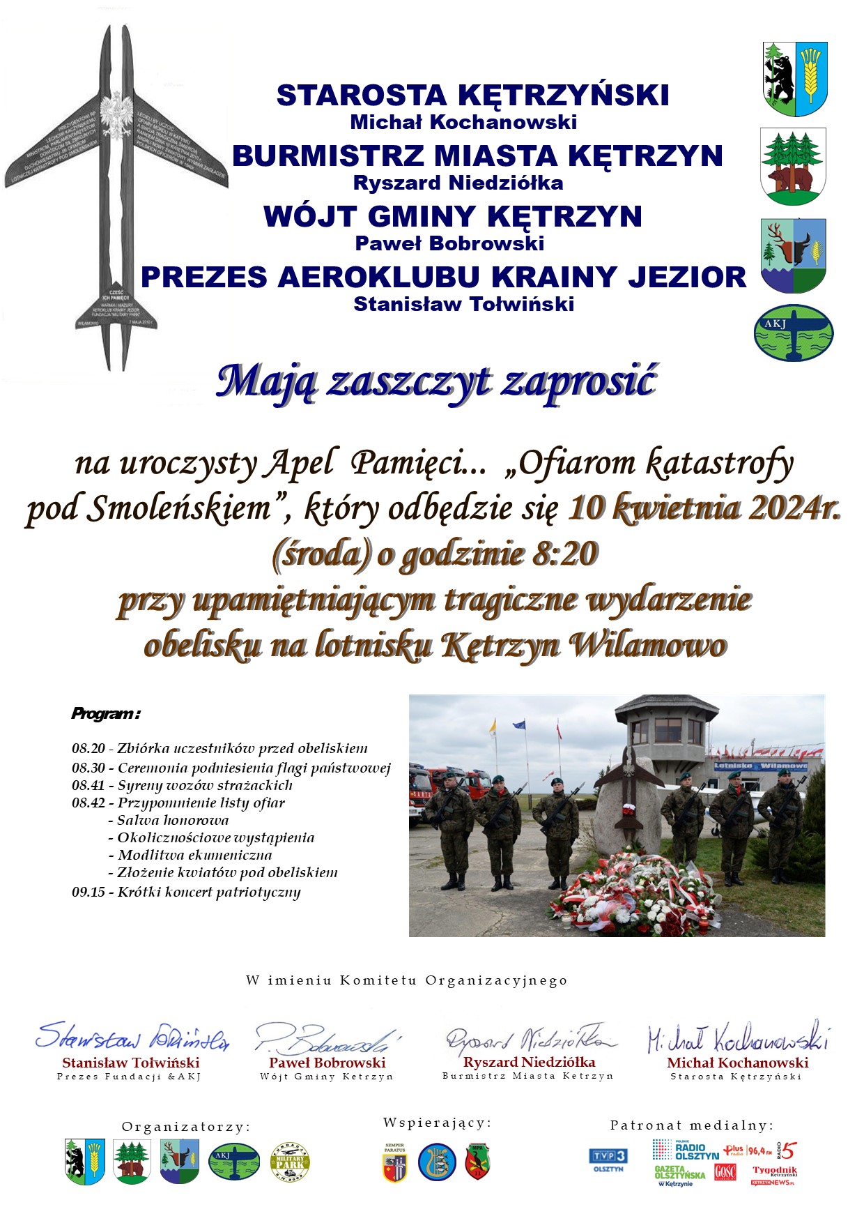 Read more about the article <strong>14-sta rocznica katastrofy pod Smoleńskiem</strong>